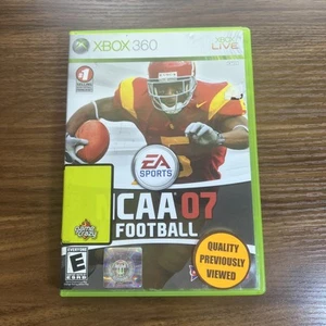 NCAA Football 07 (Microsoft Xbox 360, 2006) No Manual - Picture 1 of 6