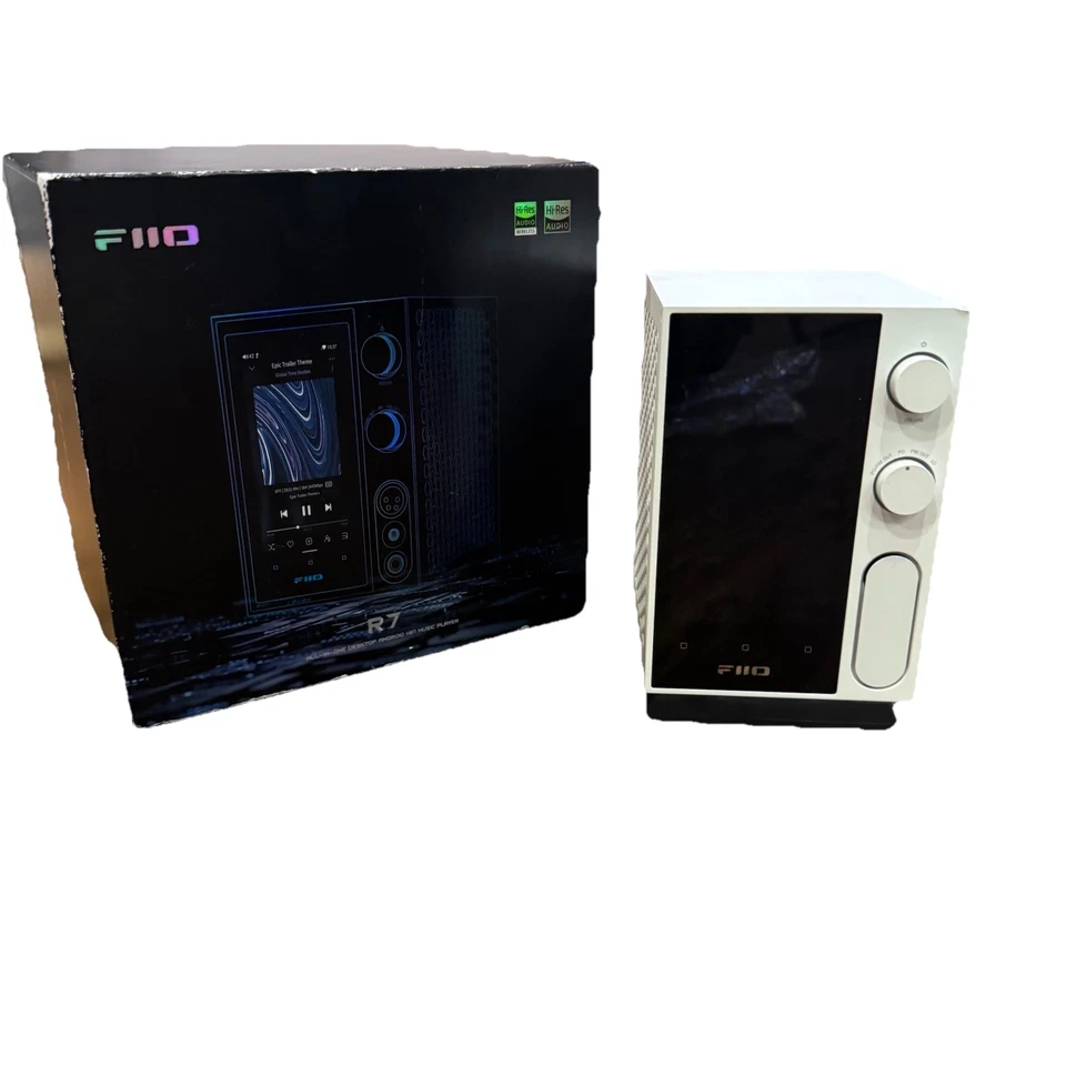 FiiO R7 HiFi Android Music Player – White – Open Box, Works Perfectly DAC Amp - Image 1 of 4