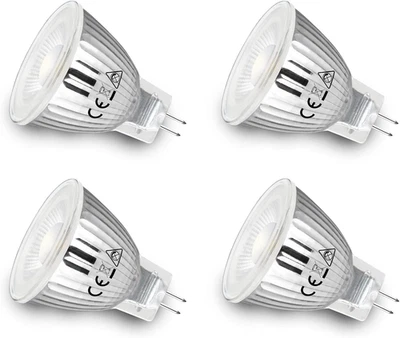 GU4 Lampadine LED 5W, MR11 LED Spot Lampadina Luce 12V AC/DC, Diametro 35Mm, 400 - Immagine 1 di 4