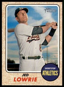 Jed Lowrie 2017 Topps Heritage #226 45880 - Picture 1 of 2