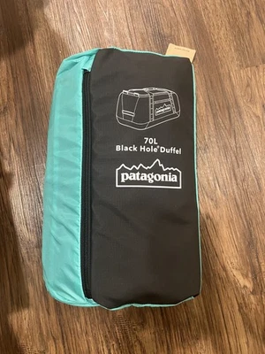 NEW  Patagonia Black Hole Duffel  Unity Fitz: Ink Black 70L - Image 1 of 4