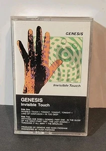 Genesis Cassette Tape "Invisible Touch" 1986 Atlantic Records Tested Works - Picture 1 of 5