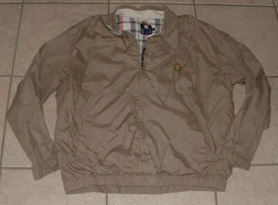 CHAPS RALPH LAUREN Mens Sz Large Casual or Dress Brown Full Zip Jacket Pockets - Image 1 of 2