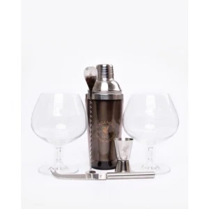 BNIB New Official Liverpool FC LFC Cocktail Set - Shaker Glasses Measure Stirrer - Picture 1 of 11