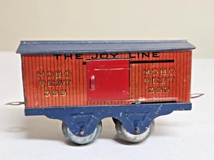 MARX JOY LINE No. 355 HOBO REST BOX CAR - PREWAR O Gauge - FREE SHIPPING - Picture 1 of 6