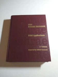 2007 ASHRAE Handbook -- HVAC Applications (SI) by American Society of Heating... - Picture 1 of 13