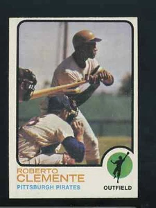 1973 Topps Roberto Clemente Pittsburgh Pirates #50 Baseballkarte 17 - Bild 1 von 2