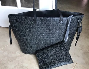 NEW Foley + Corinna Essential Large Tote Black Signature Bag with Wristlet $128 - Picture 1 of 12