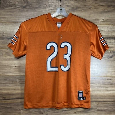 Camiseta Devin Hester Chicago Bears Reebok Juvenil Talla XL Naranja GSW Foto 1 de 4