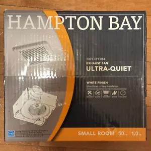 Hampton Bay 50 CFM Wall/Ceiling Mount Roomside Installation Bathroom Exhaust Fan - Picture 1 of 3
