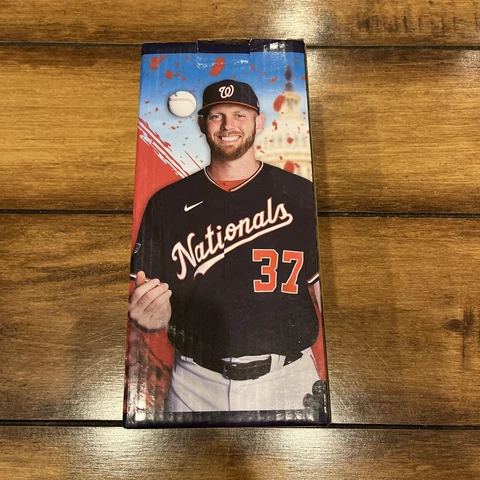 Stephen Strasburg Bobblehead World Series MVP 4/08/22 Washington Nationals 2022 Cover