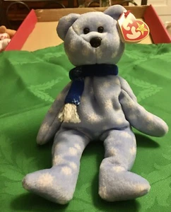 TY Original BEANIE BABY 1999 HOLIDAY TEDDY #4257 5. Generation Neu mit Etikett - Bild 1 von 5