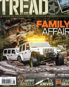 TREAD Magazine July August 2023 #44 7 New Jeep Models 2021 Ford Bronco - Picture 1 of 3