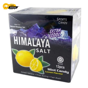 Caramelle al sale dell'Himalaya Big Foot / gusto menta al limone / confezione da 12 - Foto 1 di 12