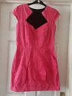 Jane Norman różowa ołówkowa sukienka bodycon rozmiar UK14