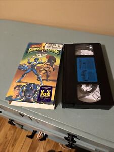 Mighty Morphin Power Rangers Blue Ranger Food Fight (VHS, 1993) Volume 3 VGC