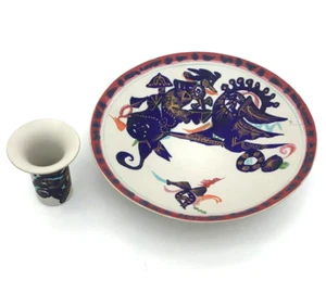 Juego de cuencos y jarrones Alta Mira diseño Gilbert Portanier Rosenthal Alemania de colección años 70 - Imagen 1 de 14