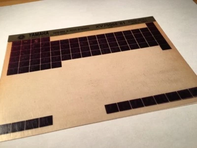 Yamaha XV750SE 1981 5G5 XV 750 Se Micro Enchufe Piezas List Catálogo Microficha - Imagen 1 de 2