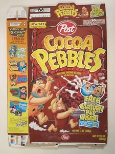 MT 1998 caja de cereales POST guijarros de cacao kit de dibujos animados oferta [Y156d5] - Imagen 1 de 2
