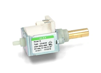 Ulka Pompe Eau Machine Café EL3200 EX4GW 230V 48W Raccord Laiton 20bar