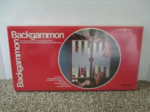 NUEVO JUEGO DE MESA PRESSMAN BACKGAMMON SELLADO ENVOLTURA RETRÁCTIL #5514 FECHA 1977 EDADES 7+ - Imagen 1 de 5