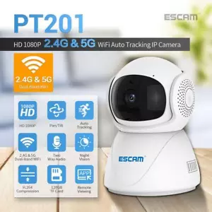 2.4G 5G wifi 2MP Intercom IR auto tracking alarm push IP smart indoor PTZ camera - Picture 1 of 1