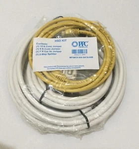 PPC, HSD kit, MFG# CH-SIK-DATA-02. Data Cable Kit Coax jumper 2-way splitter - Afbeelding 1 van 2