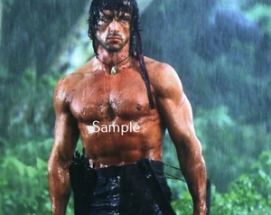 Sylvester Stallone Rambo 8x10 Poster Print Picture SS8 - Picture 1 of 1
