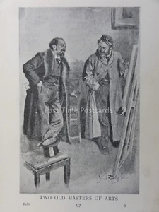 Dibujos animados antiguos Bohemia Bohemia & Art DOS ANTIGUOS MAESTROS DEL ARTE - Imagen 1 de 2