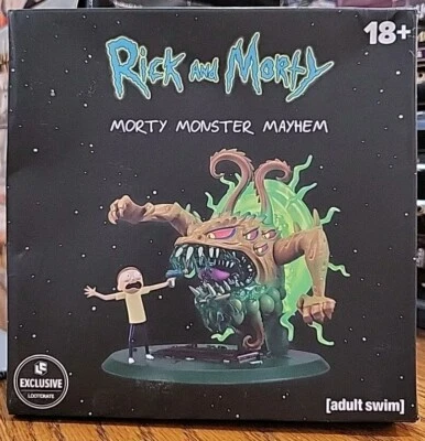 Rick and Morty  Morty Monster Mayhem Figure - Loot Crate Exclusive NEW  - Image 1 of 3