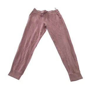Old Navy Womens Size S Jogger Sweatpants Pockets Drawstring Blush Pink - Picture 1 of 10