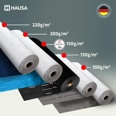 Unterspannbahn Dach Unterdeckbahn Schalungsbahn Dachbahn 100g/m² - 220g/m² Folie - Bild 1 von 4