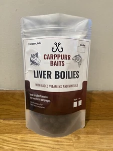 Carppurr baits liver Boilies - 20mm - 230g - for catfish,sturgeon, Carp Fishing - Picture 1 of 2