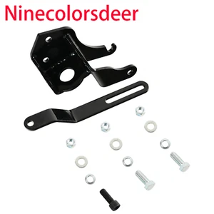 Soporte de bomba de dirección asistida Saginaw para Chevy Belair 150 210 1955-57 negro - Imagen 1 de 5