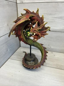 Design Toscano Shadow Hydra Gothic Dragon Statue - Picture 1 of 13