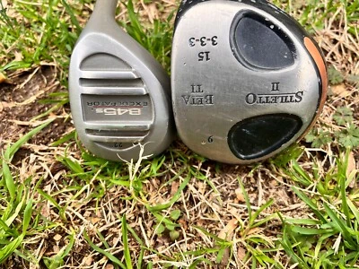 Driver Trinity Stiletto II Beta Ti 15* y Tommy Armour 22* madera grafito diestro Foto 1 de 4