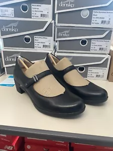 Dansko Callista Black Mary Jane donna taglia EU 39 US 8,5-9 - Foto 1 di 6