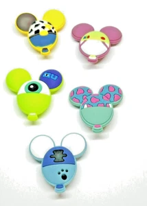 Mickey & Friends Balloons shoe charms for crocs Set of 5 Toy Story  Stitch Set A - Picture 1 of 4