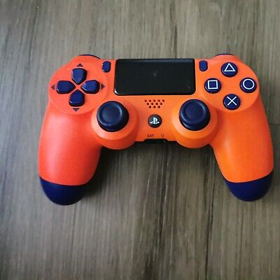Official Sony PS4 Playstation DualShock 4 Controller- Orange- See Serial-MINT • 48.01£