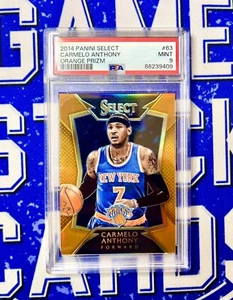 Carmelo Anthony 2014-15 Panini Select #63 ORANGE Prizm # /60 NYC Knicks 💥POP 1! - Picture 1 of 2