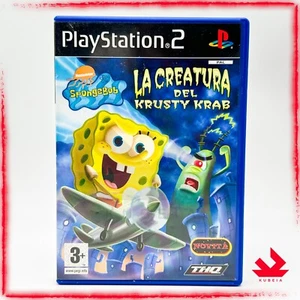 SPONGEBOB THE CREATURE OF KRUSTY KRAB - ITA SONY PLAYSTATION 2 PS2 NICKELODEON - Bild 1 von 17
