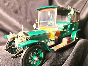 Franklin Mint 1907 Rolls-Royce Green 1:24 Scale Inv. #0089 - Picture 1 of 9
