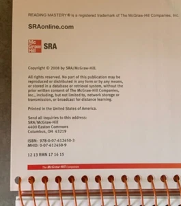 SRA McGraw Hill Reading Mastery Signature Edition Grade 1 Teachers, Student Set - Bild 1 von 2