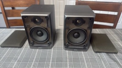 ALTO-FALANTES DE ESTANTE DENON USC-60 2 VIAS 50 watts raros - Imagem 1 de 4