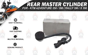 Cilindro Maestro Trasero Negro "Apto para KTM Adventure 250/ 390/ Rally 390/ ... - Imagen 1 de 8