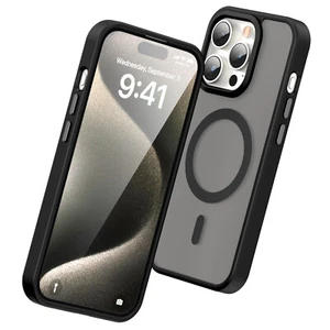 Funda para teléfono iPhone 15 Pro Max suave táctil impermeable MagSafe + cubierta de pantalla GRATIS - Imagen 1 de 18