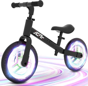 Colorful Lighting Balance Bike 2 Year Old, 2-5 Year Old Toddler Balance Bike,... - Picture 1 of 5
