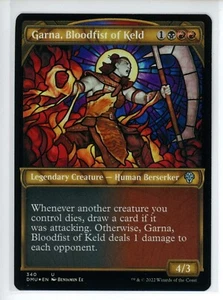 GARNA, BLOODFIST OF KELD (TEXT Dominaria United TEXTURED FOIL #340 DMU(NM+)(MTG) - Picture 1 of 1