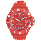 $200 Steinhausen Impulse Poseiden Silicone Diver Wristwatch Red New