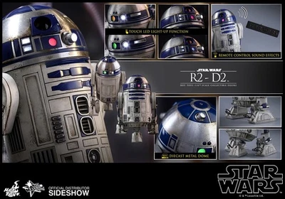 Hot Toys MMS408 Star Wars R2-D2 Episode VII The Force Awakens 1/6 Scale Figure - Image 1 of 4